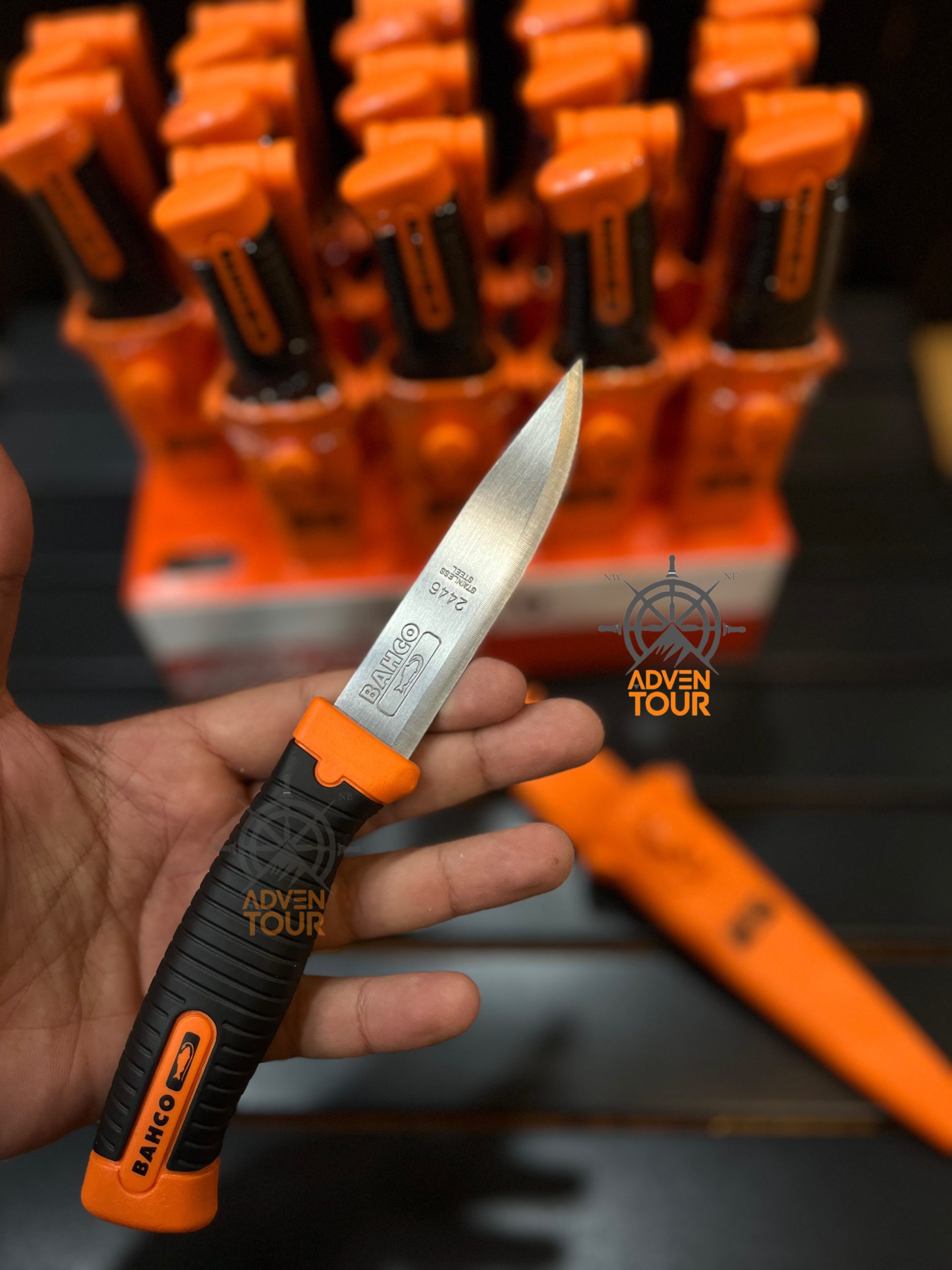 Couteau multi-usages lame 100mm Bahco 2446 - الصورة 3