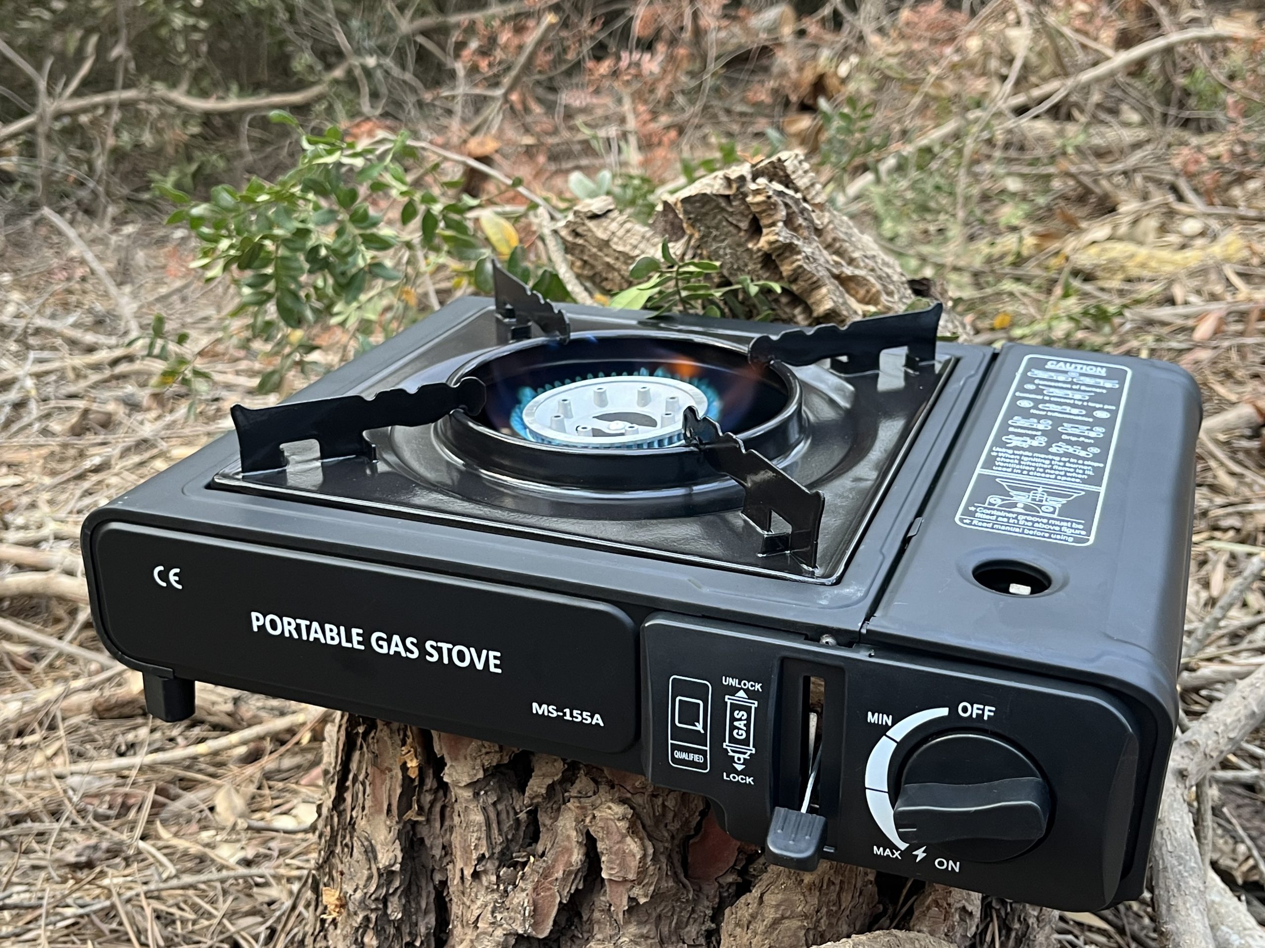 موقد غاز محمول بعيْن واحدة + حقيبة حمل