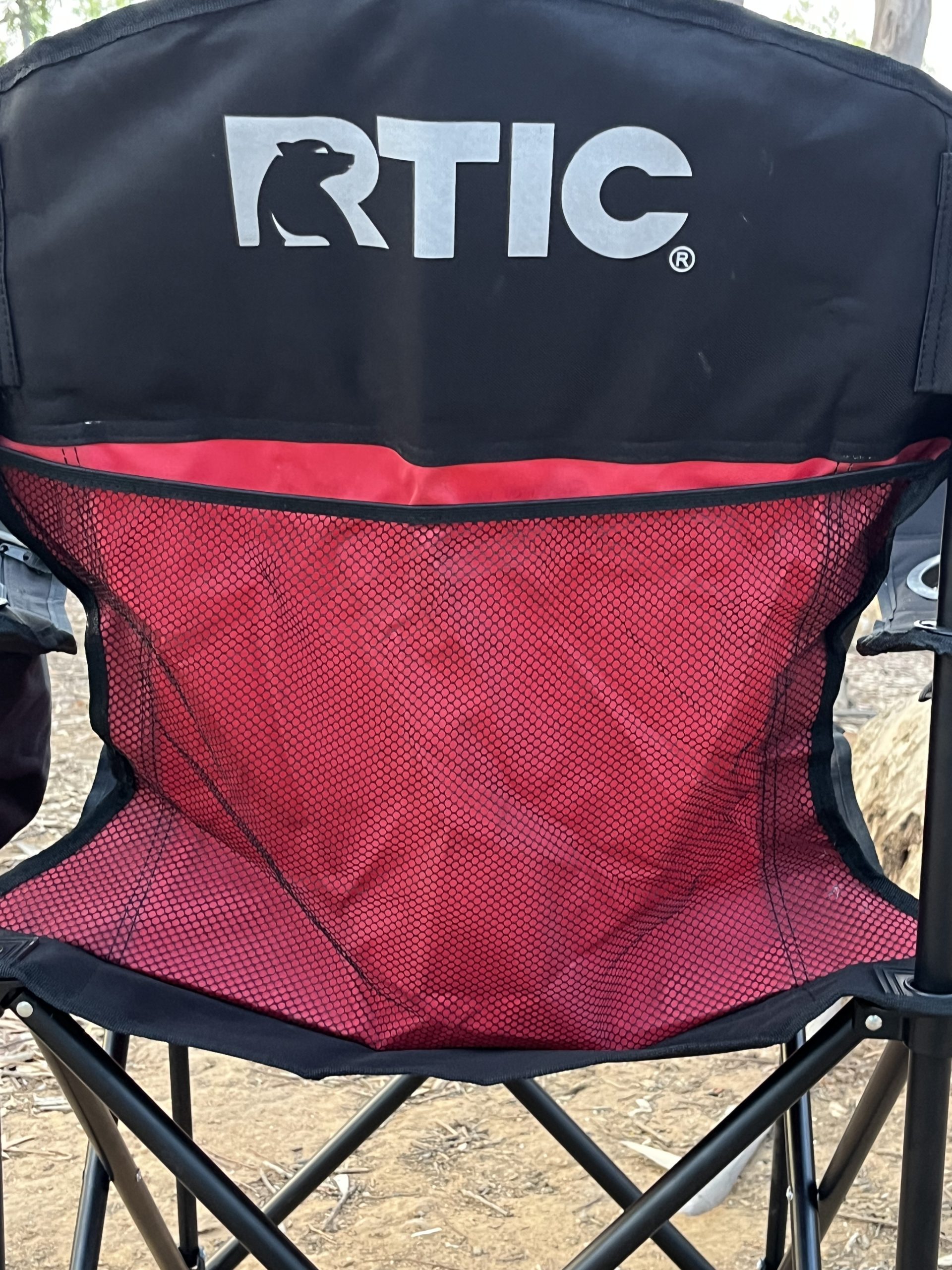 كرسي تخييم قابل للطي RTIC مع حامل مشروبات وأكياس عازلة للحرارة - الصورة 3