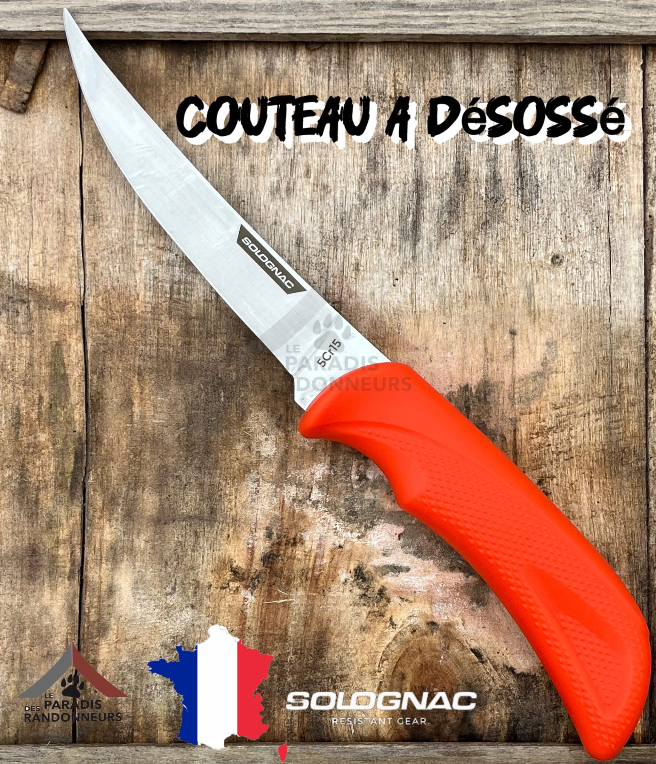 Kit de couteaux et aiguiseur pour venaison - الصورة 3