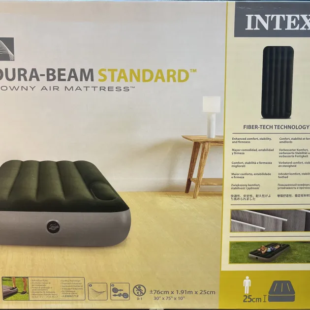 Matelas intex مضخة مدمجة شخص ونصف - الصورة 2