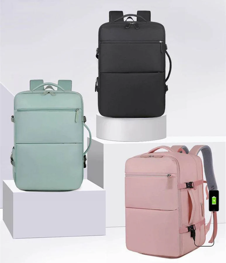 Sac à dos valise spacieux extensible 2 en 1