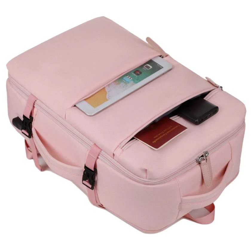 Sac à dos valise spacieux extensible 2 en 1 - الصورة 12