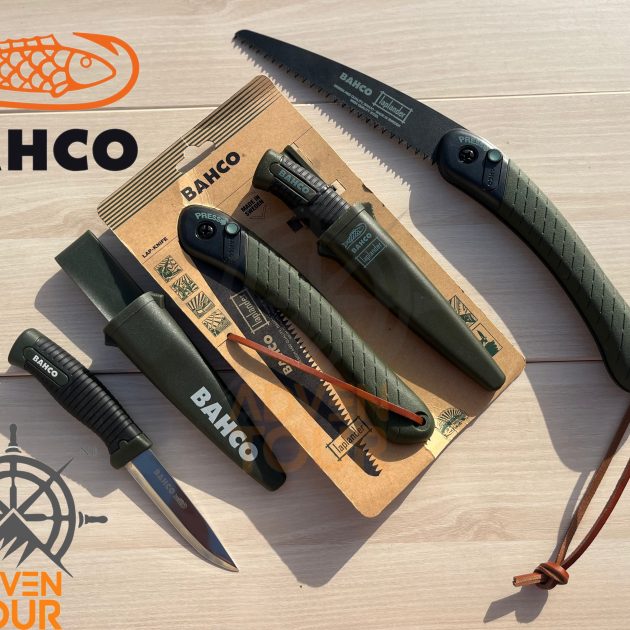 Ensemble scie et couteau pliables Laplander