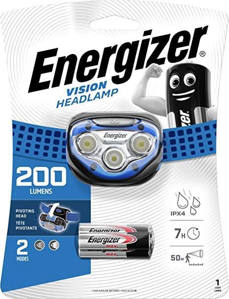 ENERGIZER HEADLAMP VISION 200 LUMENS